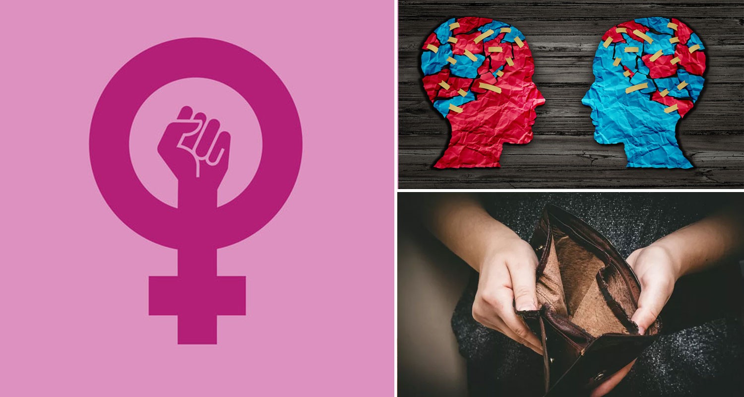 Statutory law illustration representing women's property rights