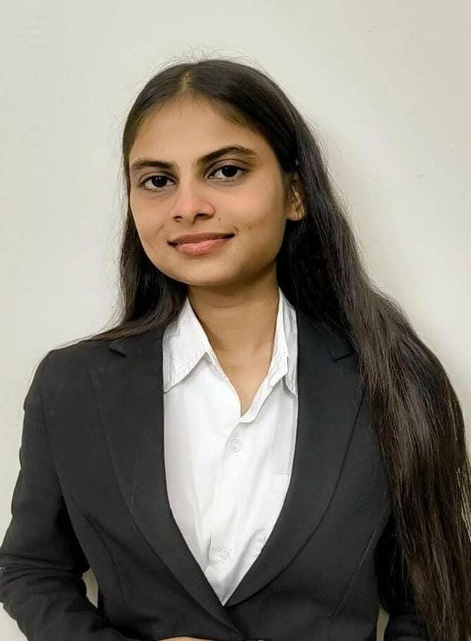 Portrait of Ms. Swati Prakash, Legal Analyst